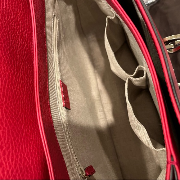 NEVER USED - GUCCI MEDIUM DOLLAR INTERLOCKING G SHOULDER BAG - Picture 13 of 16